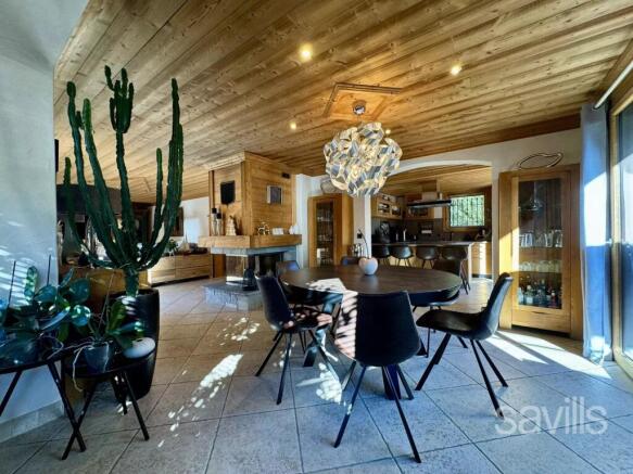 Living room house Bozel