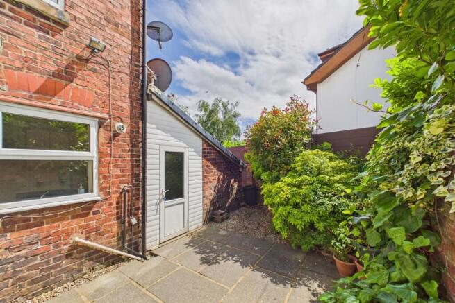 Rear garden
