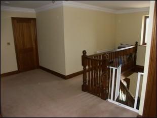 Spacious landing