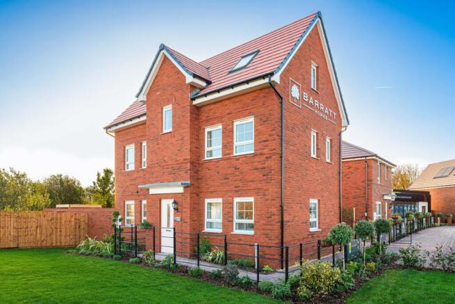 Exterior view of our 4 bed Hesketh home