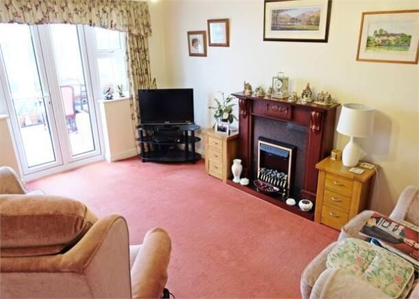 Another view of the lounge