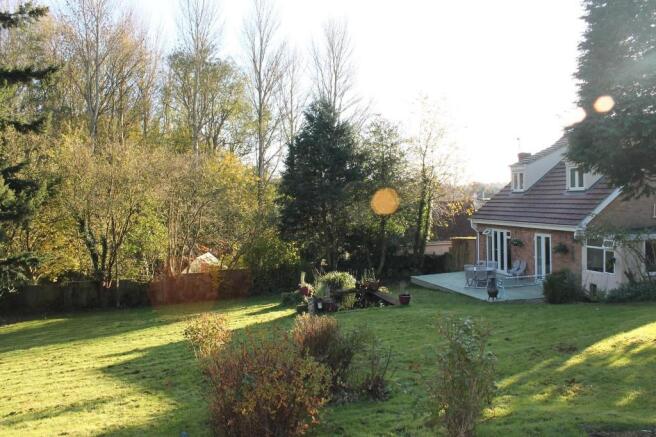 Rear garden