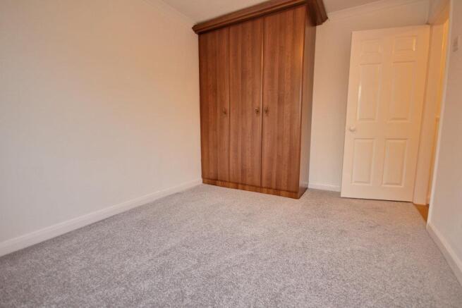 Bedroom Two with fitted wardrobes