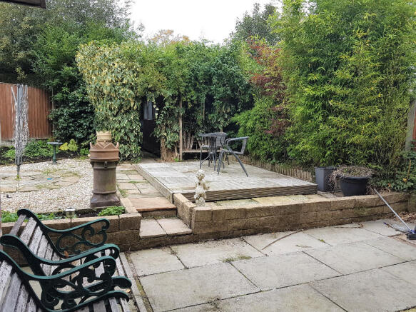 Rear Patio & Garden