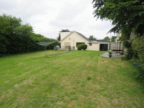 Large Rear Garden