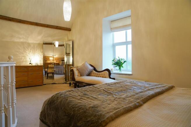 Luxurious master bedroom suite