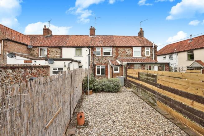 Rear of cottage