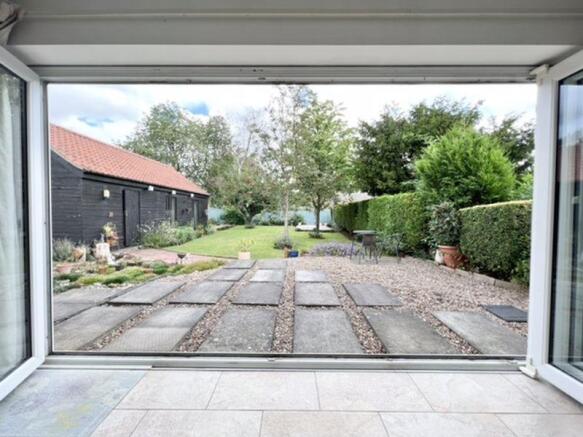 View through bifolds
