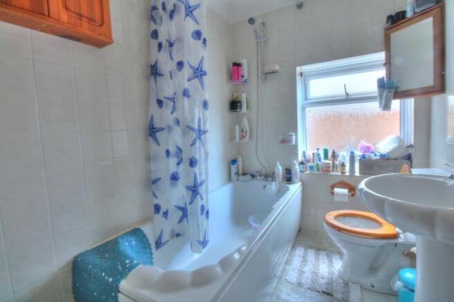 Modern bathroom suite