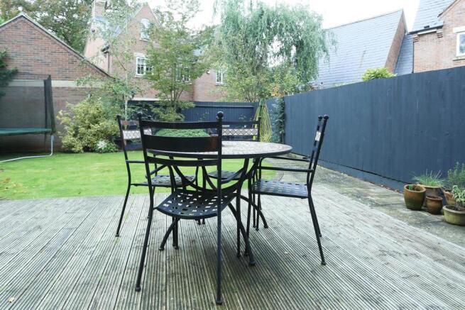 Wooden decking