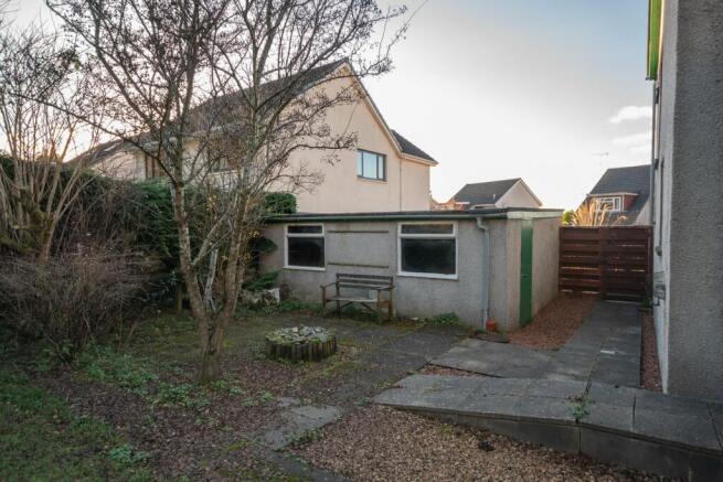 Rear garden