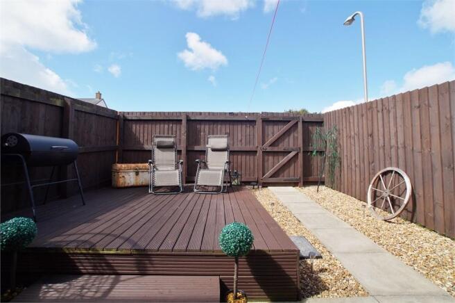 Rear garden