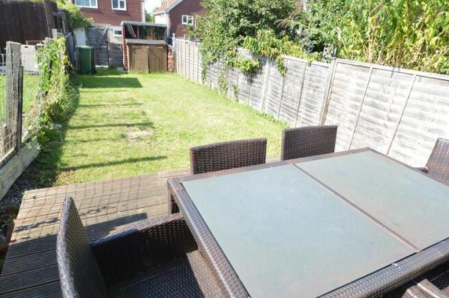 Rear garden