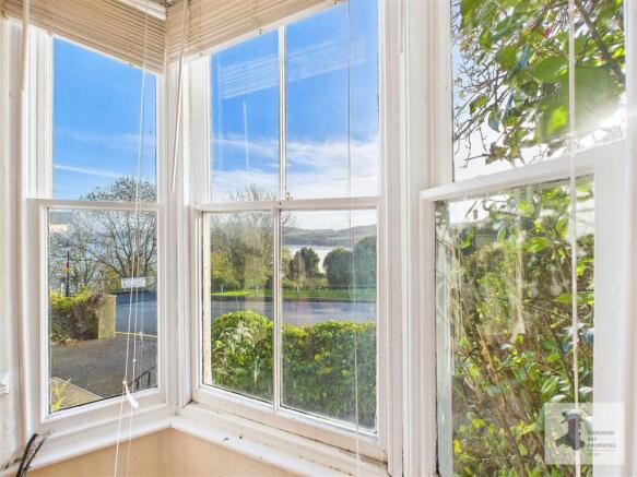 view from living room