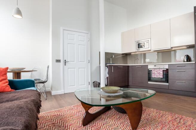 Living room kitchen