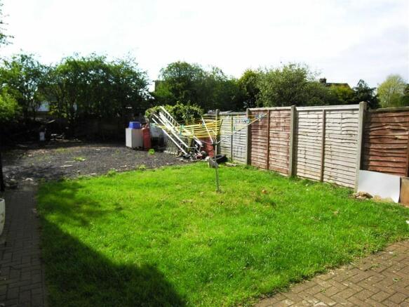 Rear garden