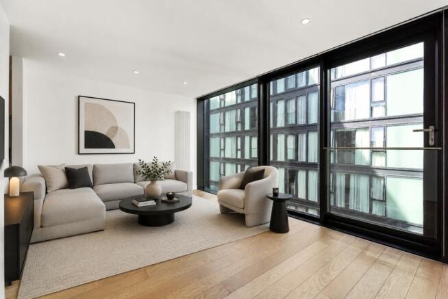 Living Room Staged
