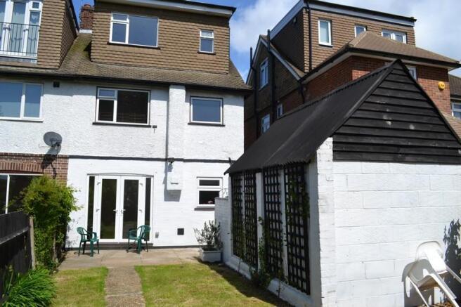 Rear of Property