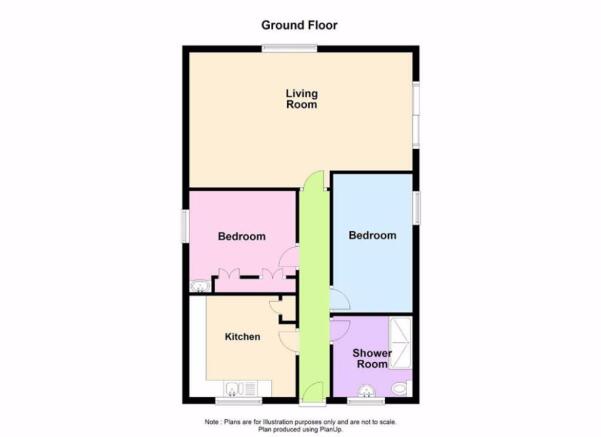 FLOOR PLAN OF BUNGALOW