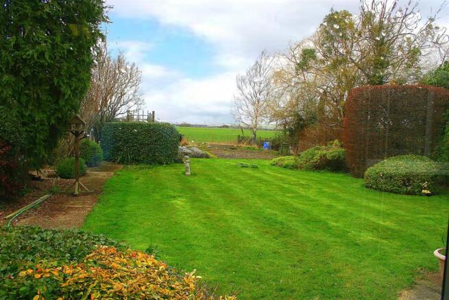 Rear Garden and View.