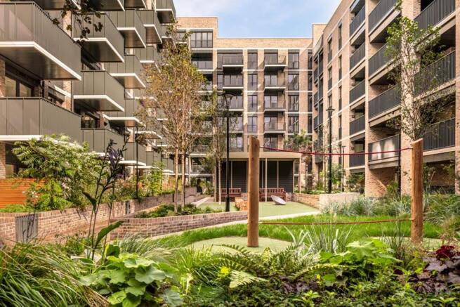 Block H residents' gardens