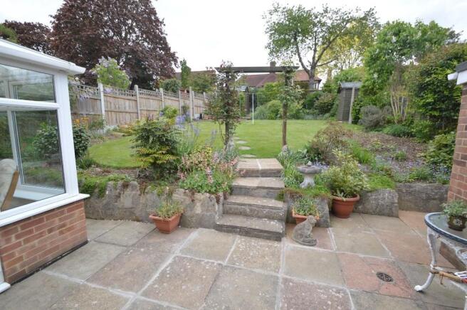 Rear garden