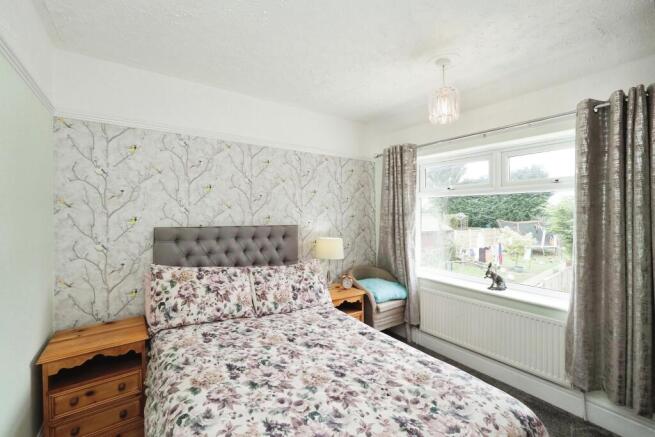 Double Bedroom Two with great views to rear