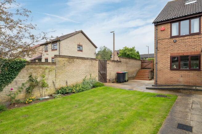 Rear garden