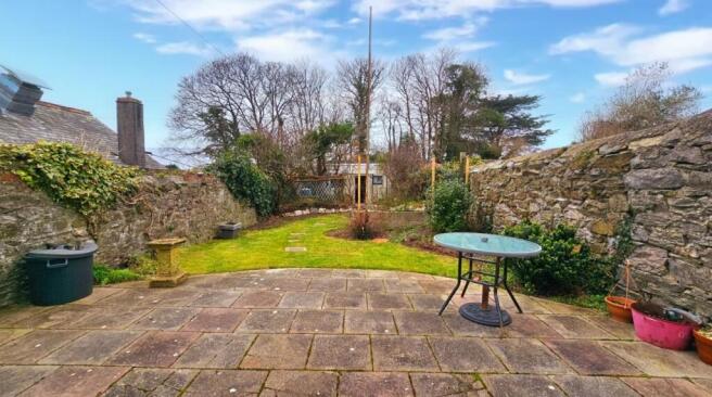 Rear garden