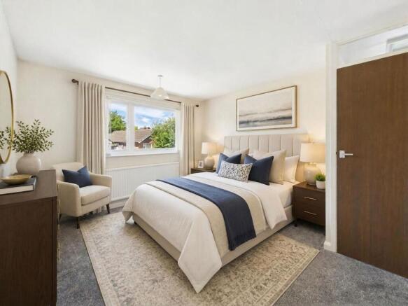 Bedroom One (Virtually Furnished)