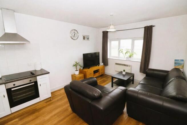 Lounge/Dining/Kitchen Area