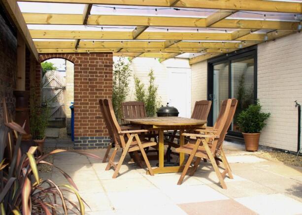 Covered terrace