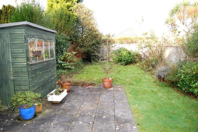 Rear garden