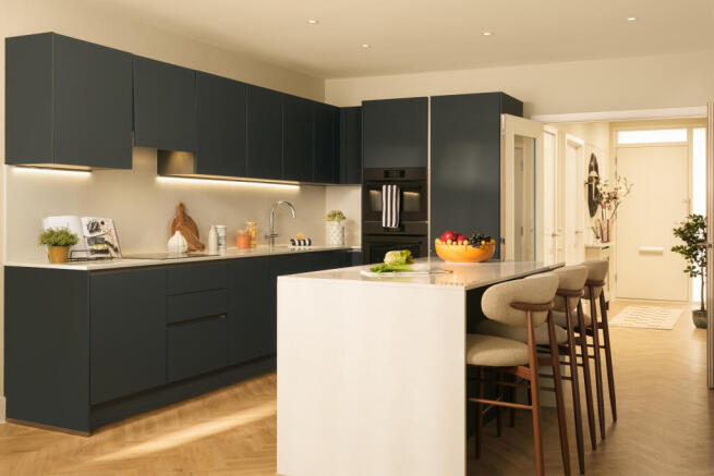 Townhouse Show Home Kitchen