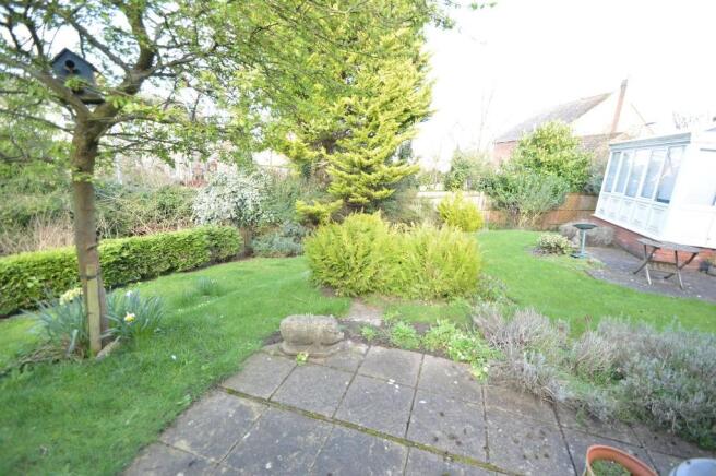Rear garden