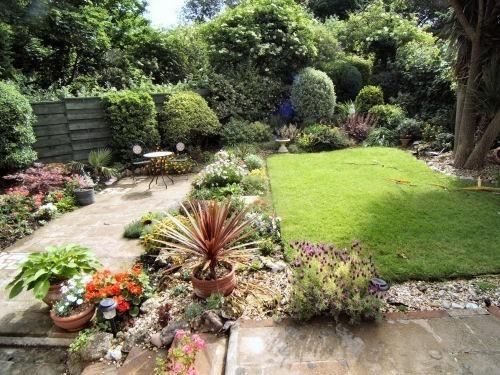 Rear garden