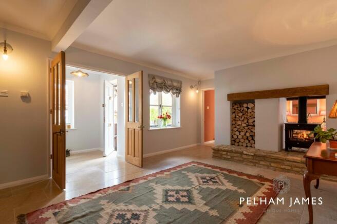 Entrance Hall, Barn Cottage, Castle Bytham