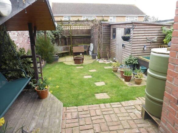 Rear garden