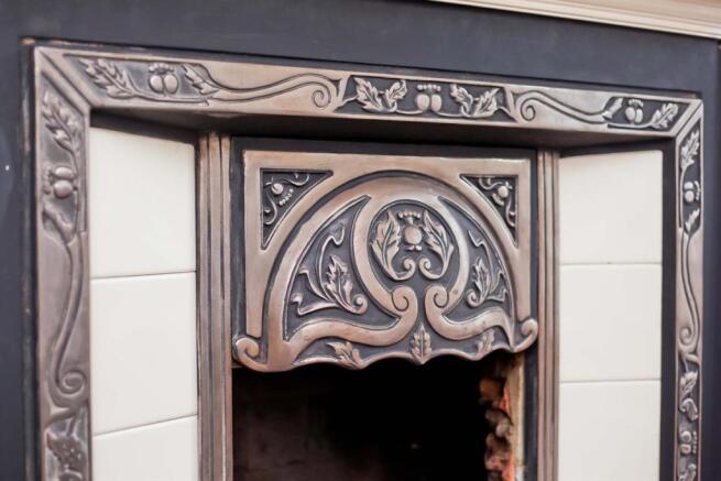 Fireplace detail