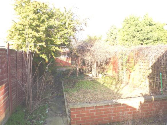Rear garden