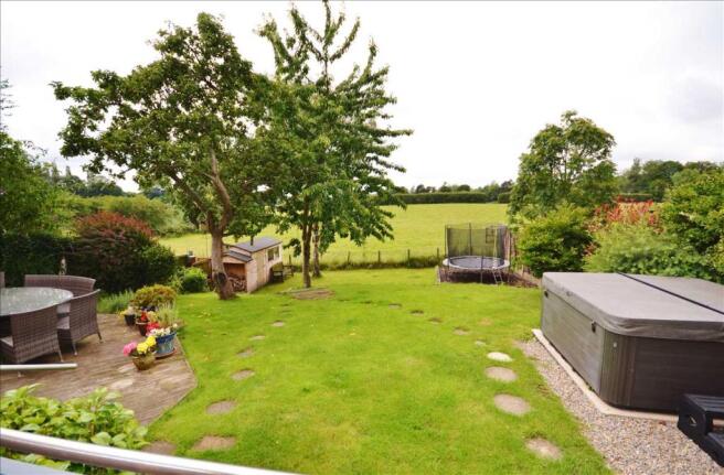 REAR GARDEN AND VIEW