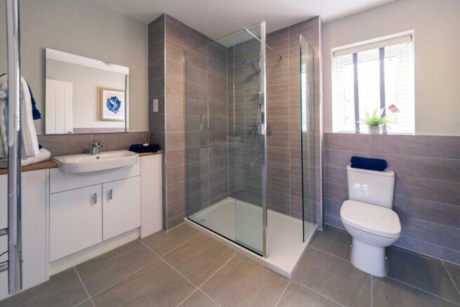 Show home shower room