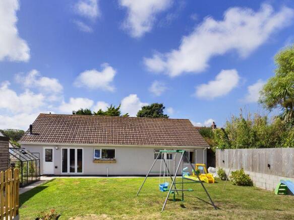rear elevation and garden