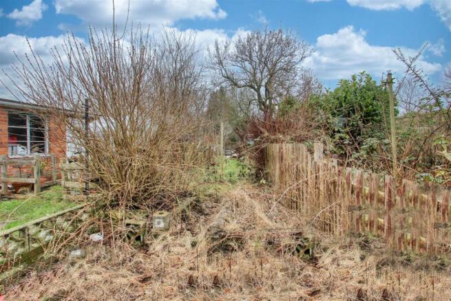 2nd rear garden