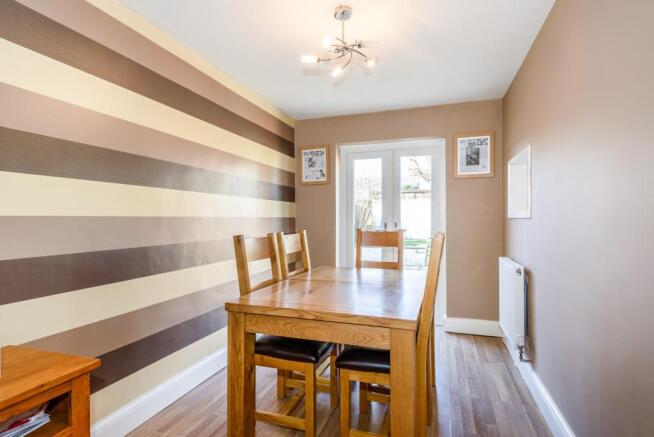 Separate dining room