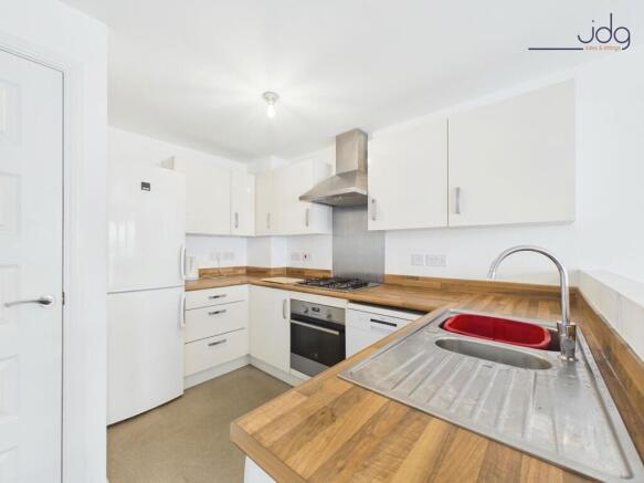 The stylish kitchen