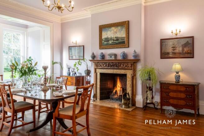 Dining Room, Alwalton Hall