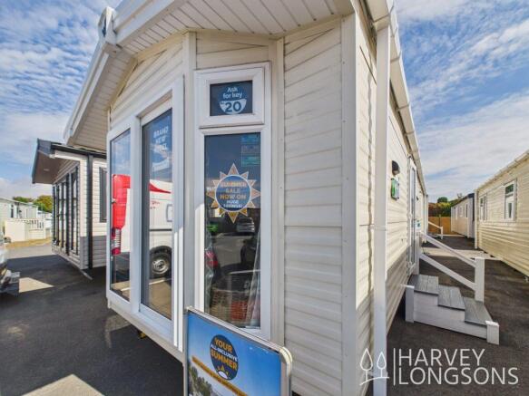 Willerby Brookwood exterior at Felixstowe Beach Ho