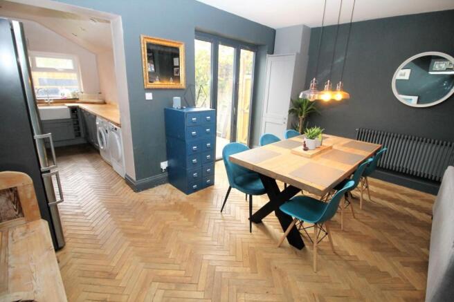 Dining Area into Kitchen