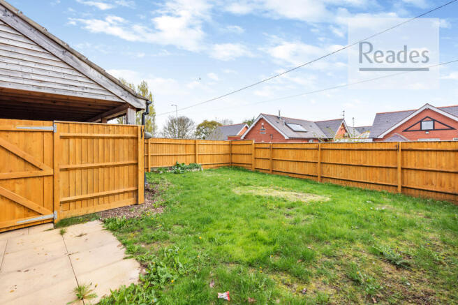 Rear garden